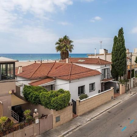 Beach Villa Cristina By Hhbcn Castelldefels Eksteriør billede